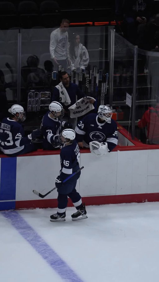The @ncaaicehockey nation’s leading scorer JJ Weibusch strikes again ⚡

The @pennstatemhky star cut the Ohio State lead in half with this goal ✂️