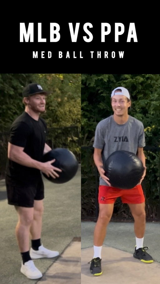 What started as a friendly competition, ended with eternal bragging rights. We already have blaze pods lined up next. What other challenges should we do?

#twoeynation #propickleball #probaseball