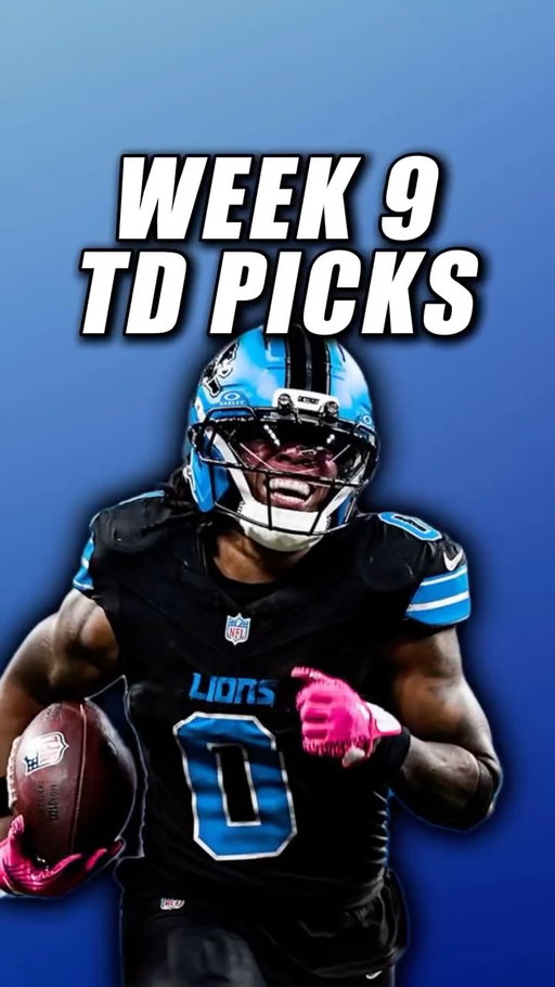 Week 9 TD Picks 🏈🎯

Follow @nflpollnation for daily content like this!🏈

For entertainment only, not financial advice. Nothing is guaranteed. I earn from signups. Transformed clips used under fair use; rights remain with original owners.

#nfl #PatrickMahomes #football #fyp #foryou #nflpicks #week9 #udpartner