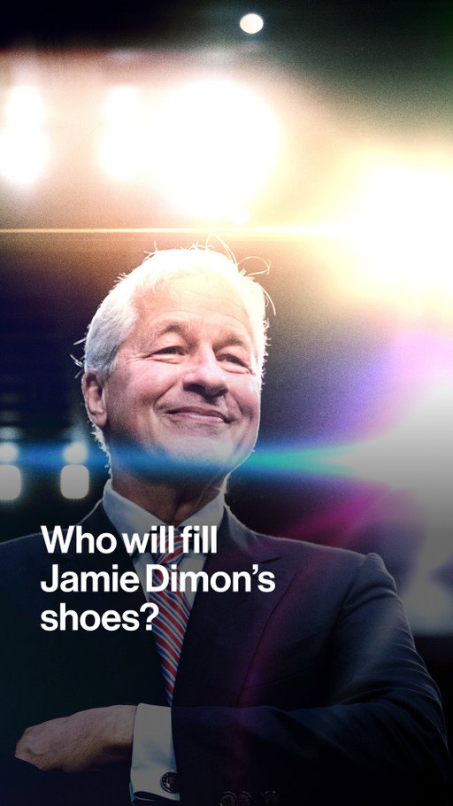 With a $4.6 trillion balance sheet, JPMorgan is more valuable than its three biggest Wall Street rivals combined. And much of that success may be due to its long-time leader, Jamie Dimon. But talk of a successor now has many wondering who could fill his shoes.

Tap the link in bio for more.