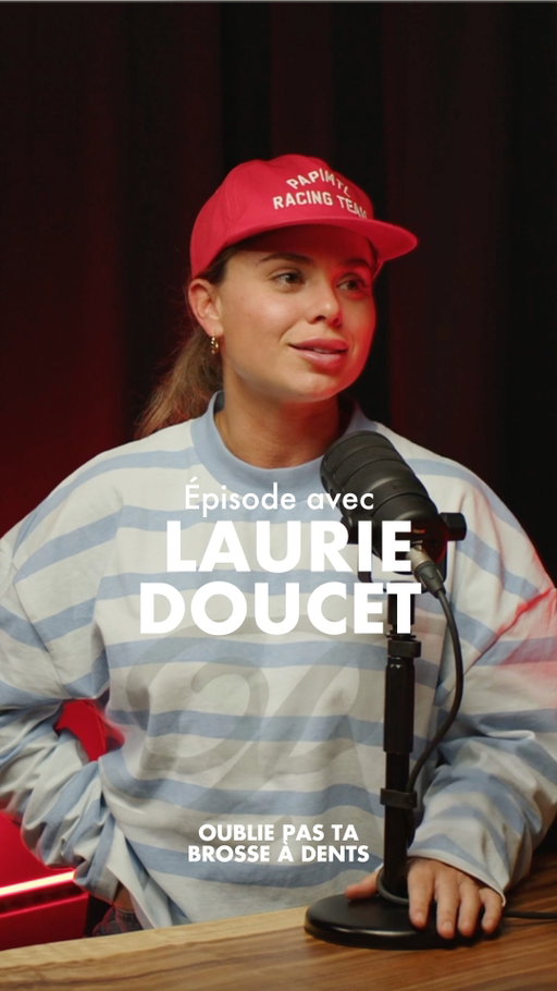 OUBLIE PAS TA BROSSE À DENTS 
L'épisode avec Laurie Doucet est disponible sur Patreon. 
Abonne-toi à mon Patreon et à ma chaîne YouTube pour ne rien manquer! 
patreon. com/alexandrebarrette