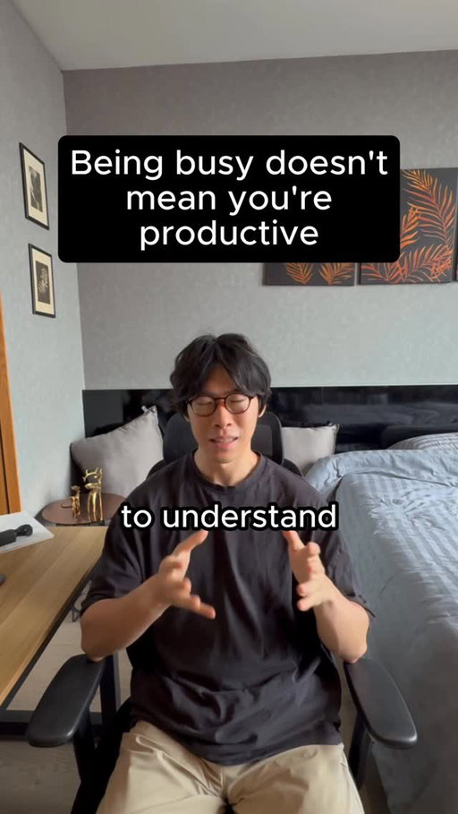 Paid partnership with Superhuman. 

Three tips to be productive instead of busy:

1. Permanent Do Not Disturb on phone
2. Designated meeting day(s)
3. Outsource manager work 

If you’d like to try Superhuman for one month free, comment ‘SUPERHUMAN’ and I’ll send you the link. 

#ad @superhuman__hq