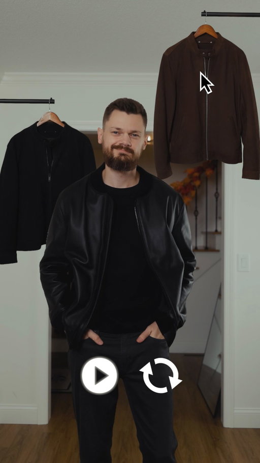 If only trying on your jackets was this easy!

@thursdayboots 
@thursdayjackets 
 
 
#fashion #mensfashion #leatherjacketseason #fallfashion