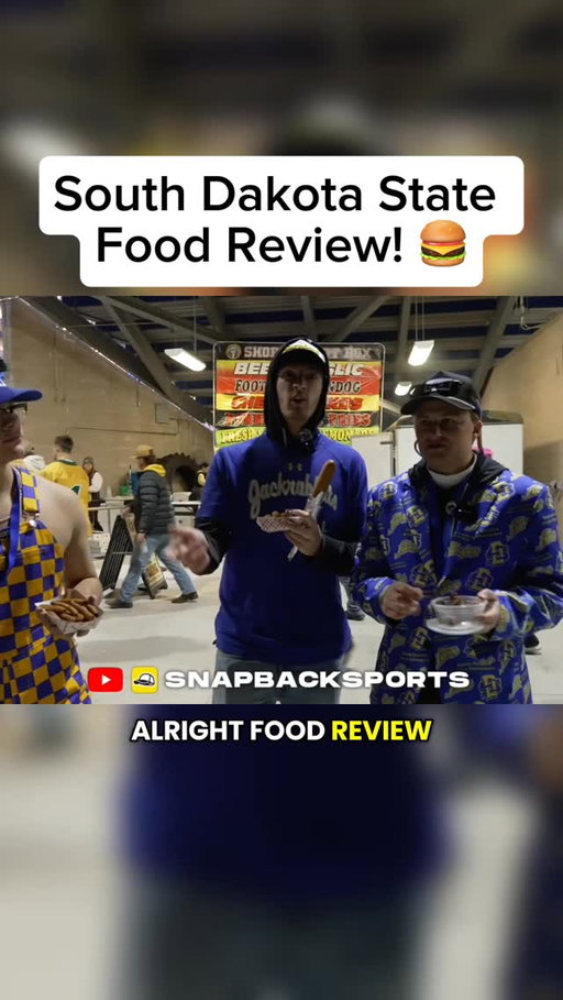 South Dakota State Food Review! 🍔

@gojacksfb YouTube video out now - Link in bio