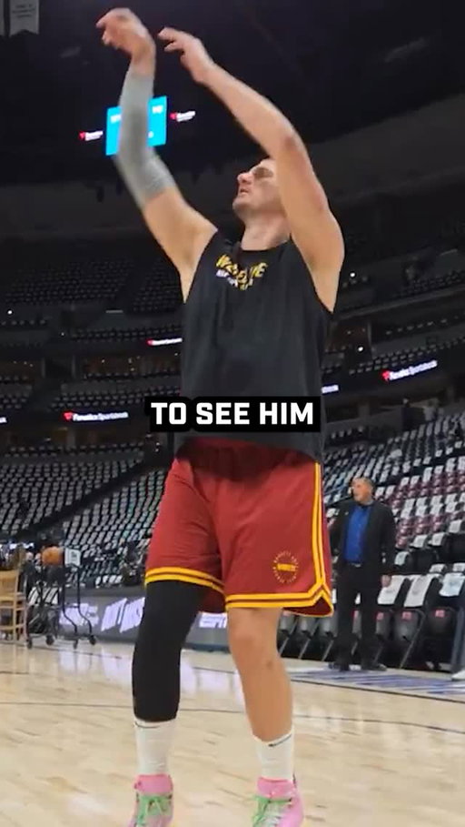 Nikola Jokic recognized and read this Timberwolves play in real time 🧠🤯