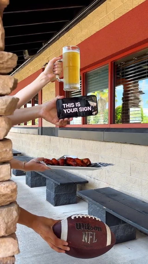 No tricks, all treats! 🎃 This is your sign—visit Smokey Bones tonight. Treat yourself to $5.49 6-Piece Bone-in Wings!