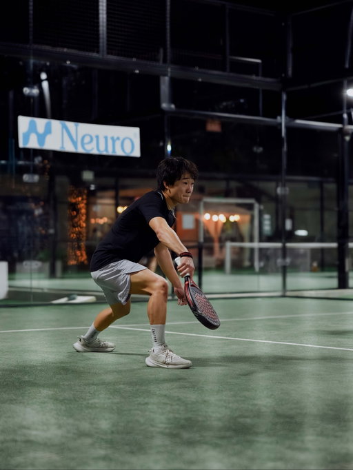 comedy, strength, and speed on the padel court. always a good time with @neurogum