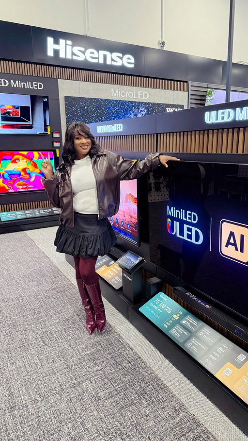 Some things you just have to see in person 👀 The @hisense_usa U8 Mini LED TV looks even better in real life the colors are vibrant, the brightness is next level, and the clarity is unreal. Built-in Google TV makes it smarter and easier to use, too.
If you’re comparing options, head to @bestbuy and check it out for yourself.

#upgradeseason #ad