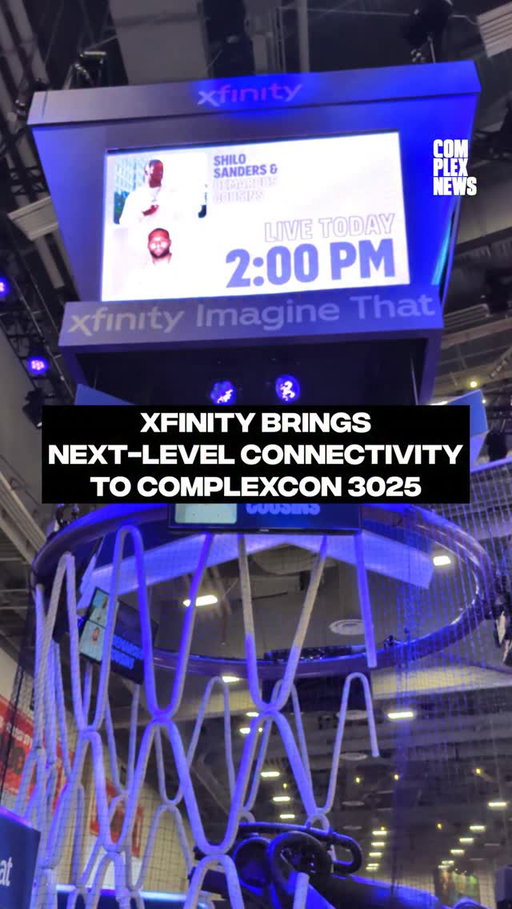 Xfinity brought hoops, culture, and connectivity to ComplexCon—from exclusive rewards drops to a GOAT Talk session with Shilo Sanders and Boogie Cousins.

Powered by @xfinity