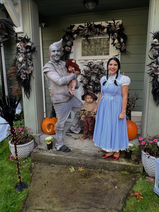 Happy Halloween from our little crew to yours! 🎃
We had such a fun time at our Halloween party this past Saturday—so many laughs, cute costumes, and good memories. Tonight we’re headed out for trick-or-treating and crossing our fingers it doesn’t rain on us too much! 🤞🌧️

Update on baby Isabella: adjusting to life with two kiddos has been a lot—but we’re slowly finding our rhythm. She still doesn’t love being put down (😂), but I can already see progress, and I’m soaking up all these sweet moments. Spending time with both of them, even through the chaos, has been such a blessing. 💛

Wishing you all a fun and safe Halloween night! 👻🍬