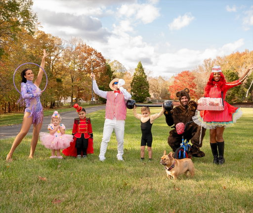 Step right up 🎪✨ Get your tickets to the greatest show on Earth 💫🎠” Happy Halloween from our squad to yours!! 🎟️