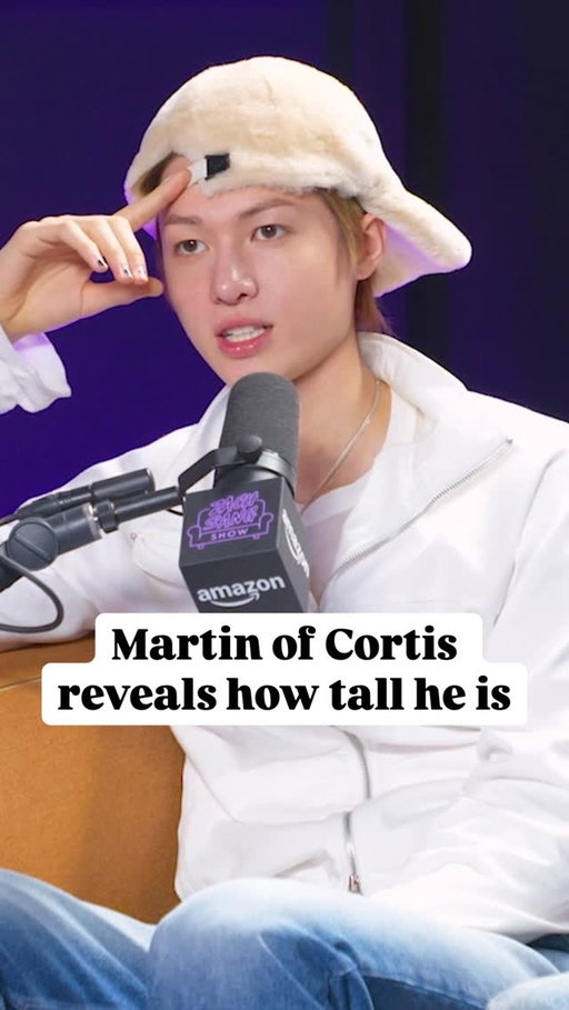 Martin of @cortis reveals how tall he is