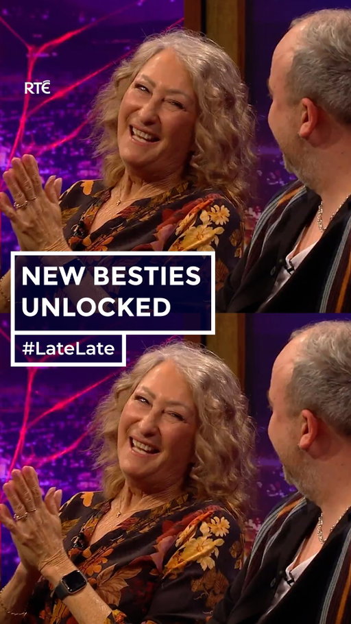 Lynne McGranger and Shane Dan Byrne are the duo we never knew we needed 🤣

#LateLate