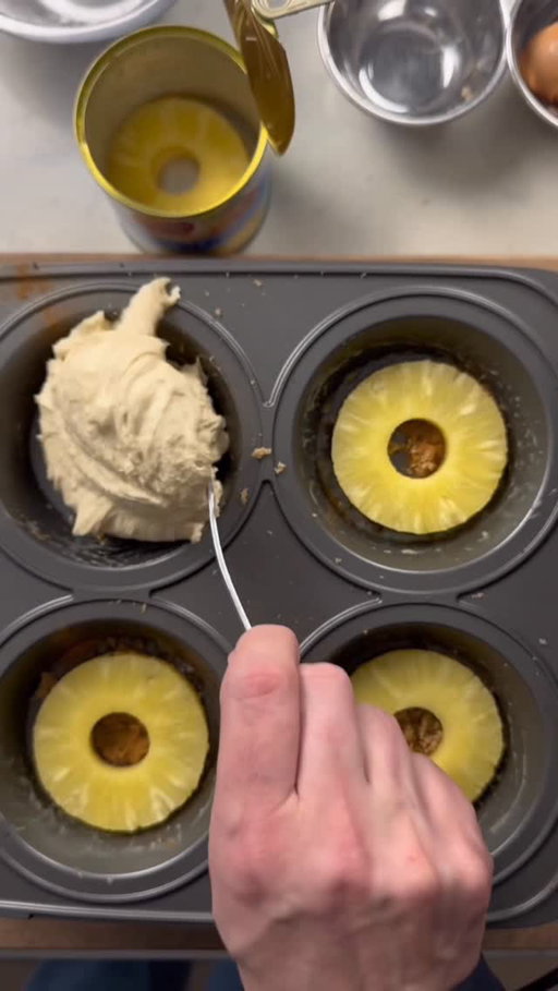 Thinking outside the circle with this recipe.

Check out how I used the @sunbeam_anz Pie Maker to create delicious Upside Down Pineapple cakes. The easy to clean surface is a real winner for me as there’s nothing worse than scrubbing muffin trays.

Super quick cooking time makes this recipe super efficient and not having to wait for the oven to pre heat is a bonus.

Ingredients: 
100 grams butter
1 egg
50 grams brown sugar
100 grams white sugar
1 teaspoon cinnamon
1 teaspoon vanilla extract
150 grams self raising flour
100 grams natural yoghurt 
3-4 Pineapple rings

Spread 20 g of the butter among the bases of the Pie Maker. Combine the brown sugar and cinnamon in a small bowl, then sprinkle the mixture over the butter and pop a pineapple ring on top so it sits nice and snug. Place the remaining butter and the sugar in the bowl and mix until nice and fluffy. Add the egg, vanilla and three-quarters of the flour and mix again for 30 seconds. Add the yoghurt and the remaining flour and mix for 1 minute. Spoon the cake batter into the Pie Maker and cook for approx 15 minutes. Enjoy! 

#sunbeam #piemaker #georgegeorgievski #upsidedownpineapplecake #sunbeampiemaker