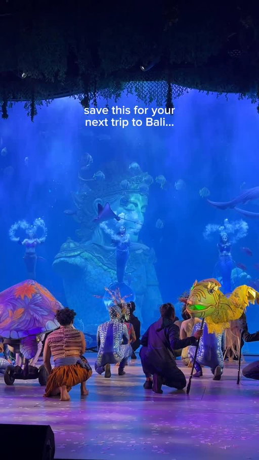 Save this for your next Bali trip 🐠

Ever wanted to see real-life mermaids? 🧜‍♀️ @varunabali brings the ocean to life with Bali’s largest aquarium, incredible stunts, dreamy costumes, and even dinner with a view of the sea. 

Truly an experience you’ll never forget 🌊💫 

📍 @marinesafaribali 

#VarunaBali #BaliExperiences #BaliShow #TravelBali #ThingstoDoinBali #underwaterdining #underwatershow #marinebalisafari