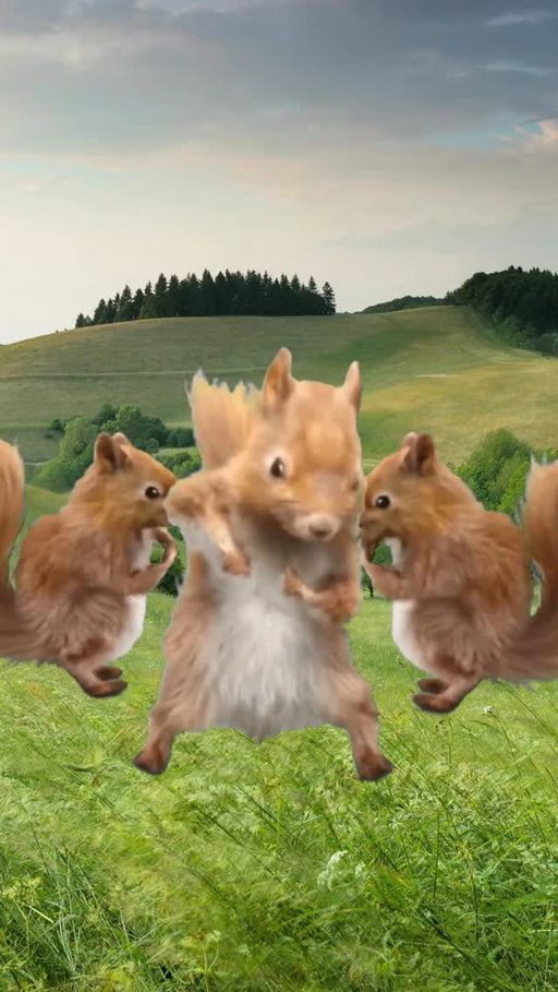 the squirrels have entered the chat 🐿️ #drumstick #squirrel #cow #firstofthemonth #explorepage✨