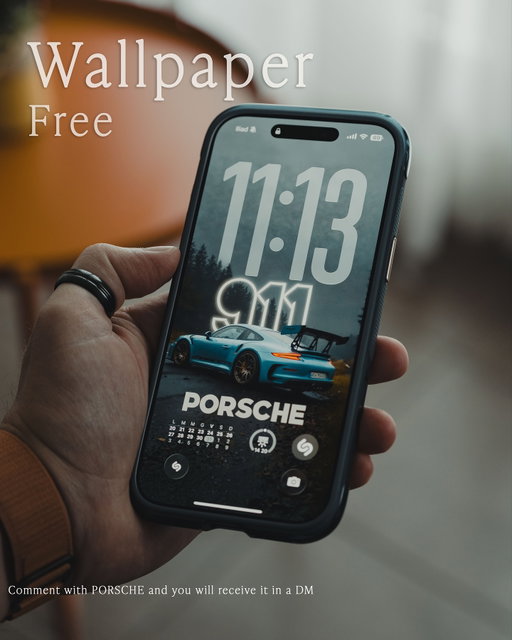 Wallpaper iPhone free! 📱Seguimi 🔗Commenta con PORSCHE 
E ti invierò in Dm 2 wallpaper 🏎️

Ogni sabato due wallpapers free per il tuo iPhone 

Buon weekend 🥃

#wallpaper #wallpapers #iphone #appleproducts #iphonetips #applewatchultra2 #i̇phone16 #iphone17 #iphone17promax