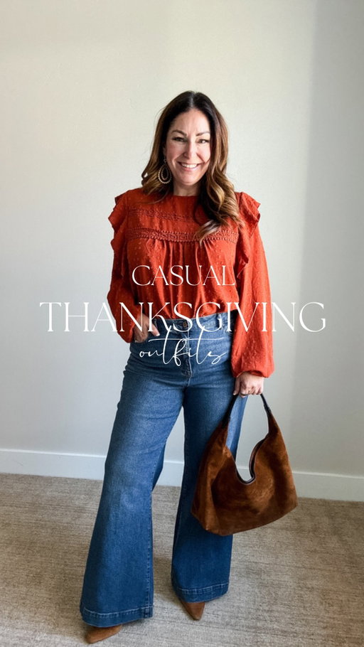 📲 Comment TRM for links

Comfy, cute, and still pulled together — this look is perfect for Thanksgiving hosting, snacking, and all the pie taste-testing. 🥧 I always reach for warm rust tones this time of year — festive without the fuss!

#ThanksgivingOutfitIdeas #MidsizeFashion #FallStyleInspo #TheRecruiterMom