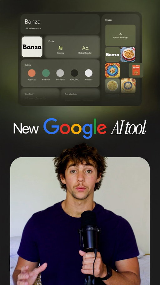 👇🏼Share this with a friend who’s trying to grow their business.

Google just released a new AI tool, and it’s a game changer for marketing 👀

With Pomelli, you can turn your website into a full brand kit in seconds.

Paste your URL, describe your campaign, and the AI instantly designs consistent, on-brand social media posts for you.

Tweak the visuals, download in one click, and you’re ready to post.

#pomelli #aidesign #marketing #socialmedia #branding