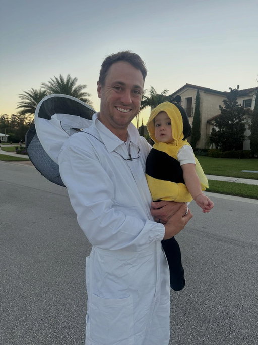 An almost 1 year old on Halloween means all the candy for mom and dad. Molly had us buzzin’ (I’ll see myself out)