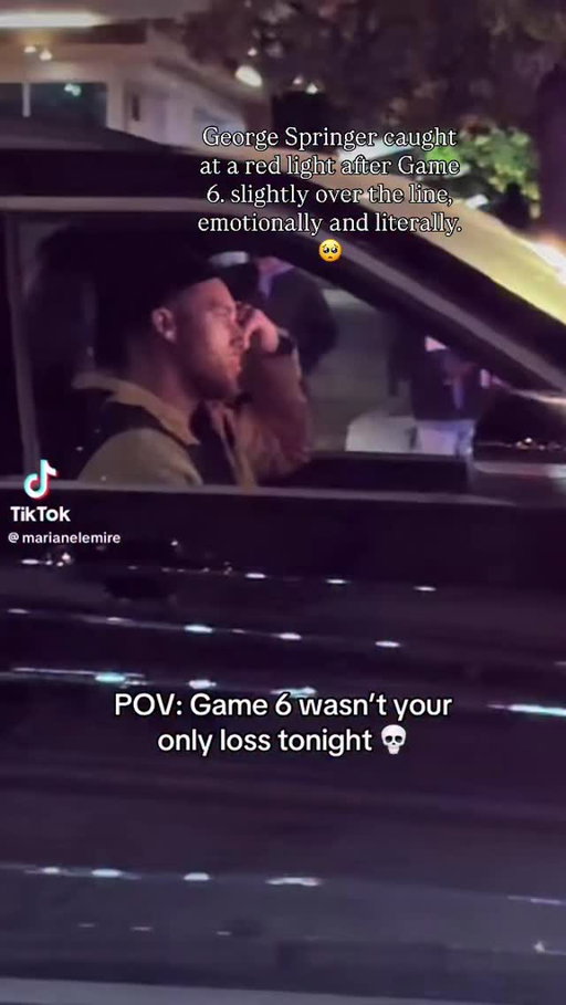 Repost from @marianelemire on TT 🥺 @mariane_lemire on IG

George Springer at the red light reflecting on life, baseball, and the crosswalk he just disrespected.

#BlueJays #GeorgeSpringer #MLBPlayoffs #TorontoBaseball #popculturesports