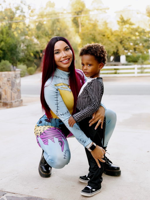 Jack & Sally 🌙 Our first year dressing up for Halloween, please tell Asher how good he looks 🥲💀 If only you knew the fight we had to get him in this costume lmao
