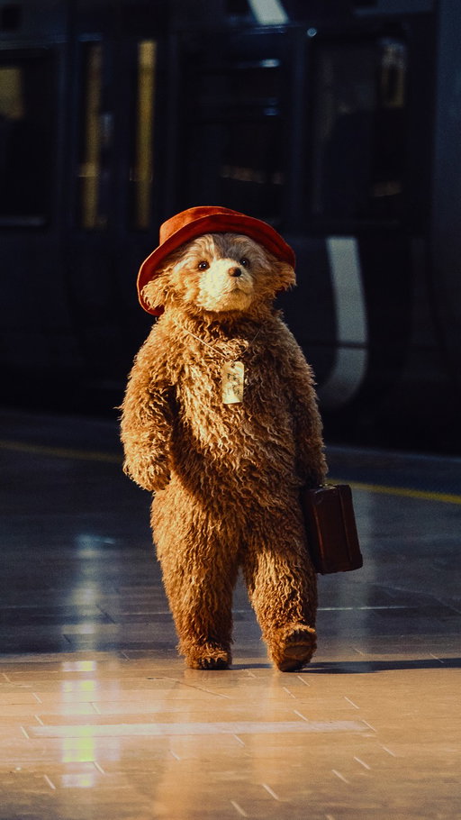 HE’S ARRIVED! 
Thanks for bearing with us.
Your FIRST LOOK at PADDINGTON Bear. 🐻

#PADDINGTONTheMusical