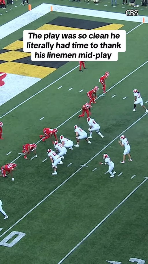 Textbook QB draw 🔥