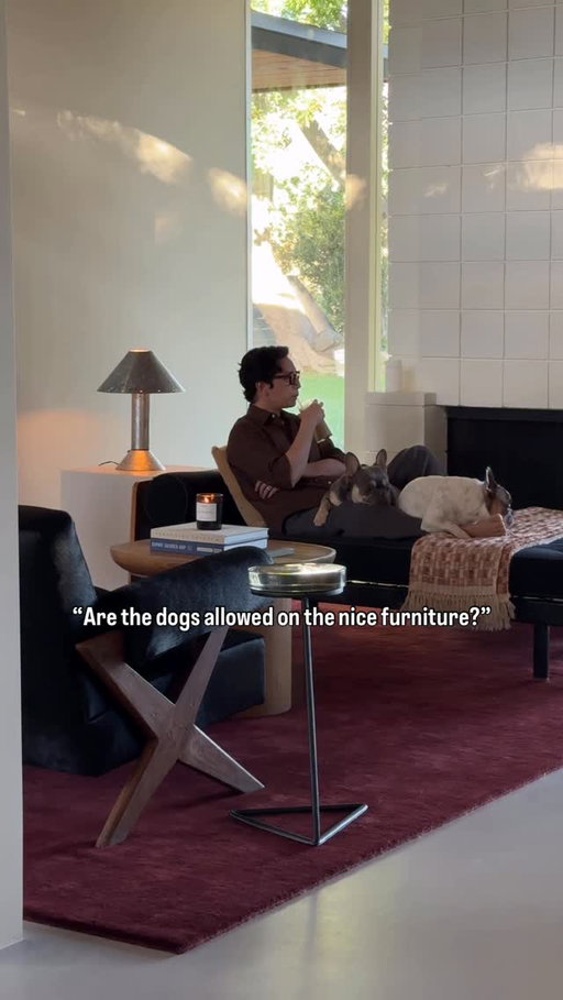 Yes! This is their furniture too. We always say its their house we just live in it 😂