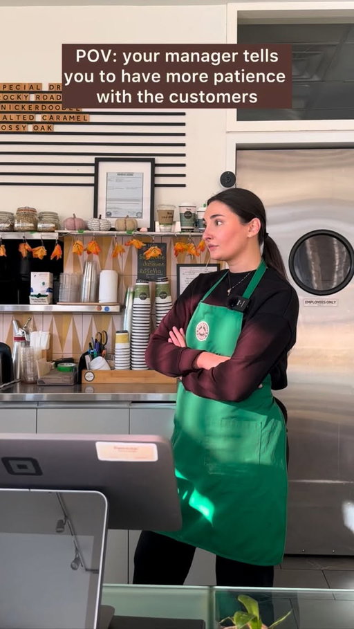 legend has it she’s still searching for her patience to this day

#barista