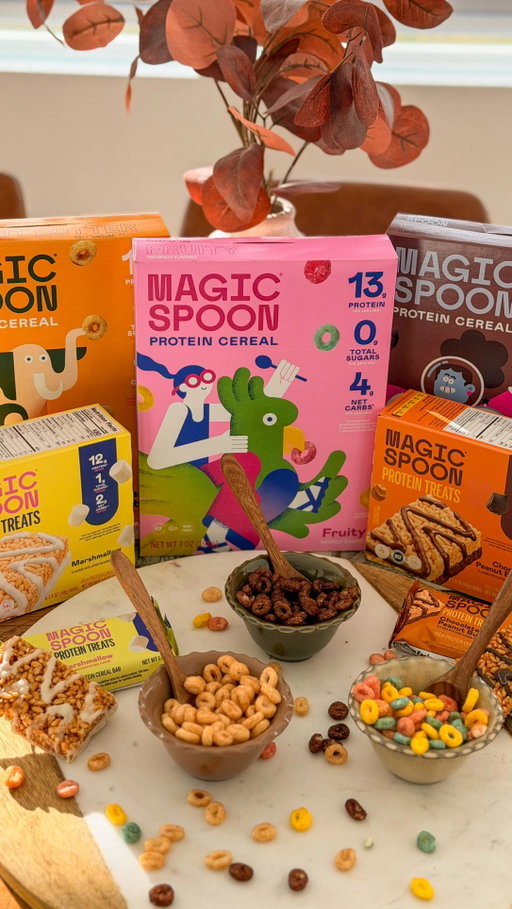 One bite of @magicspooncereal & it’s instant nostalgia 🥹

🥣My go-to high protein cereal & snacks

🛒Find Magic Spoon at stores nationwide!

#magicspoonpartner #magicspooncereal #magicspoon #highproteinmeals #proteinsnack