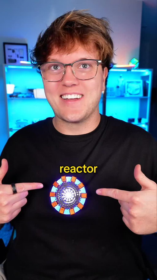 Sometimes you make a joke and the internet calls your bluff. 
So yeah… it’s real now. 

#tech #gadget #ironman #marvel #viral #reel #arcreactor #coolgadgets #innovation