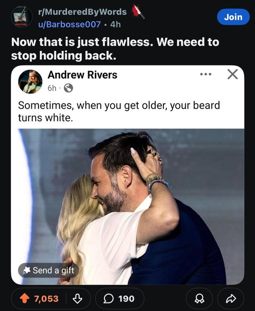 My specialty is writing jokes that get 100 comments like: “I don’t get it?” #beard #jdvance #erikakirk #comedy #reddit