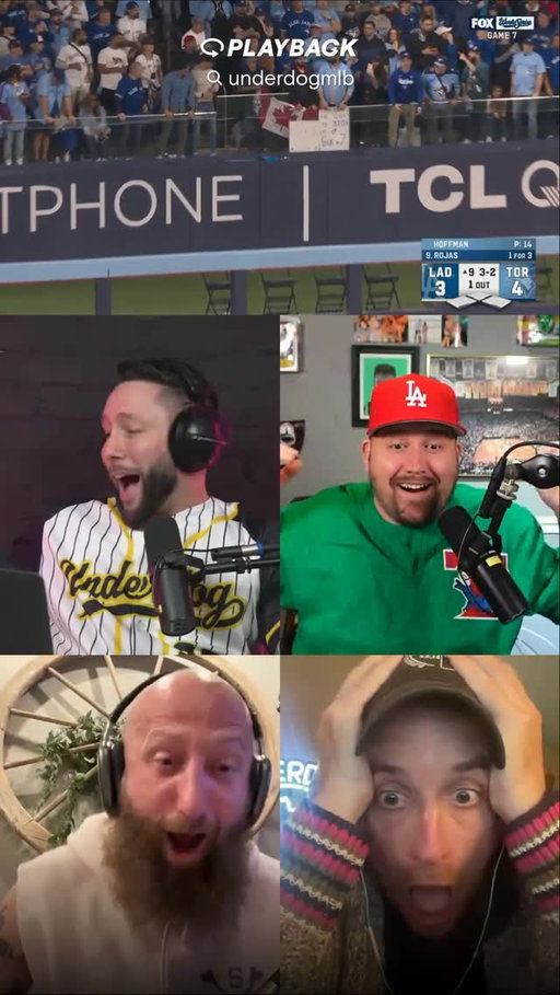 MIGUEL ROJAS TIES GAME 7 IN THE 9TH OH MY GOD 😱

Dallas Braden is in the 12th dimension.