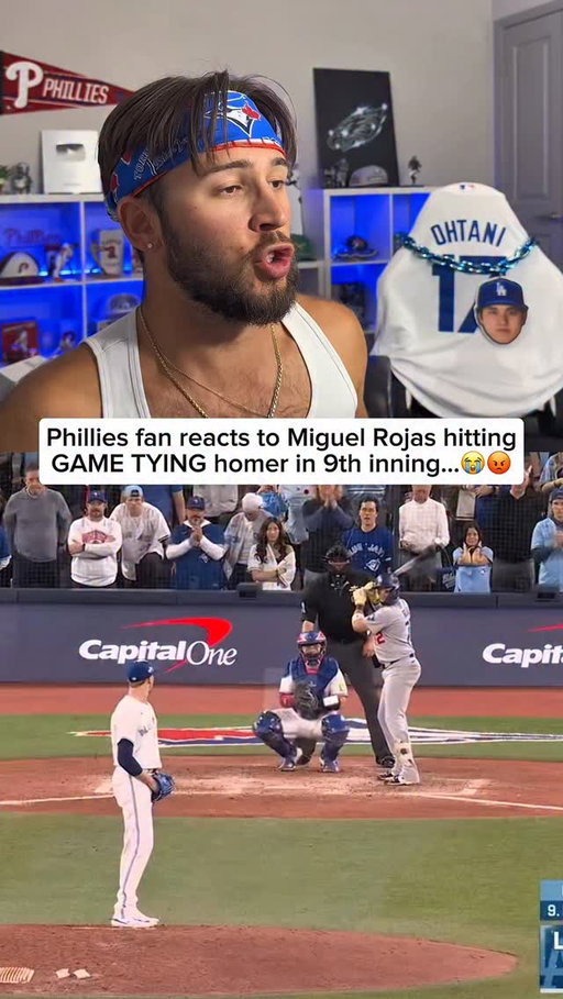 THE DODGERS HAVE TO BE CHEATING…

If viewing, follow @tinyy.tino 

#mlb #baseball #ladodgers #dodgers #bluejays #worldseries #reaction