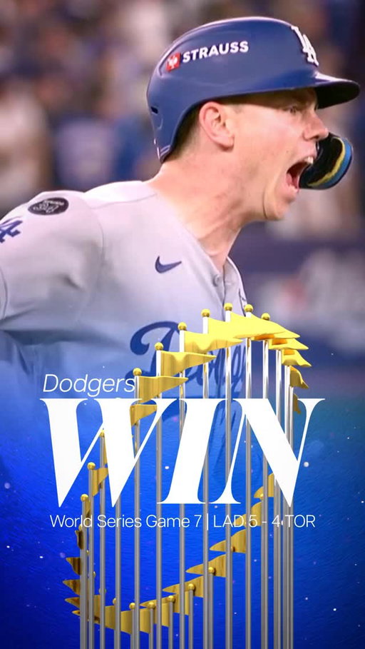 DODGERS WIN! #WORLDSERIES