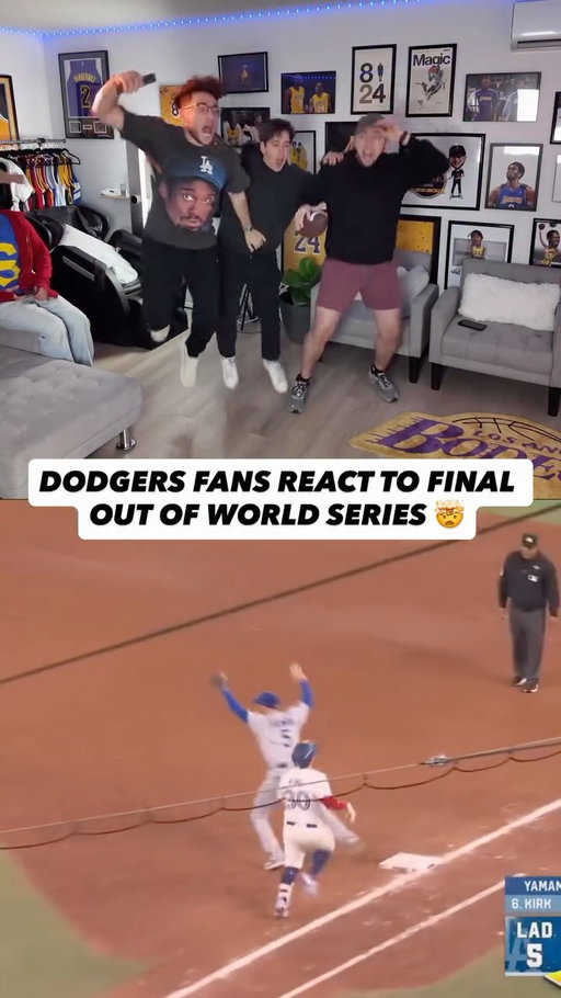 THE DODGERS ARE THE CHAMPIONS OF THE WORLD AGAIN 🤯😭