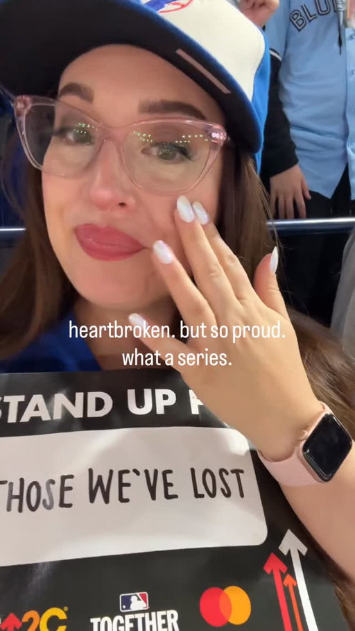 we cheered, we cried, we believed. and we’ll believe again.

but for now toronto,
for now, canada 
let’s be sad together. 💙
@bluejays 

#worldseries2025 #torontobluejays #toronto #tedlasso #torontogirl #majorleaguebaseball