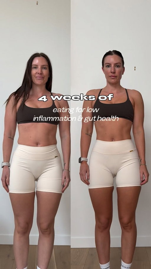 Over 30 days and eating this way has changed so much for me.

Comment ‘guide’ for my free 7-day eBook sharing the guidelines for nutrition, movement, habits, and supplements x

Energetically: I have more energy, it’s more stable through the day, and right now when I’m working more than ever I’m surprised this is the case.

Mentally: I feel more focussed, & productive. I’m also really proud of myself for committing to this and allowing this experience to influence my nutrition approach ongoing.

Physically: I’ve lost 2kg, some fat, some water. Yes I’m in a deficit (unintentional), but even the last one I did took 8 weeks to see as much progress of this, took more energy from me, and I fluctuated heaps on the scale from water/ inflammation which I now don’t see as aggressively on the scale.

Initially this was going to be a 4 week thing. But now I’m so hooked on how I feel and how my body has responded. I’ll be slowly reintroducing some things (Greek yoghurt, honey, dates) one at a time to make sure this approach is sustainable for me ongoing. The goal was always an 80/20, but now more like a 90/10 with 90% of my diet making up this way of eating and 10% allowing for meals out/ occasions.