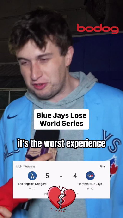 That's it. The blue jays lose the world Series. Love you all. 

@fanfirstjays post game powered by Bodog Canada!

#bluejays #jays #Toronto #dodgers #worldseries #mlb #baseball #fancam #fans #baseballfans #mlbfan #interview #sports