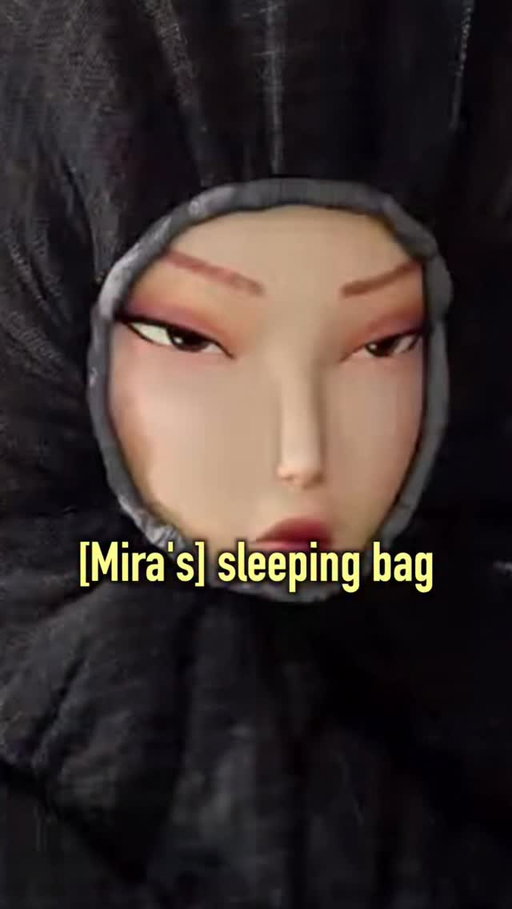 The REAL reason why #mira wore a sleeping bag #kpopdemonhunters #huntrix