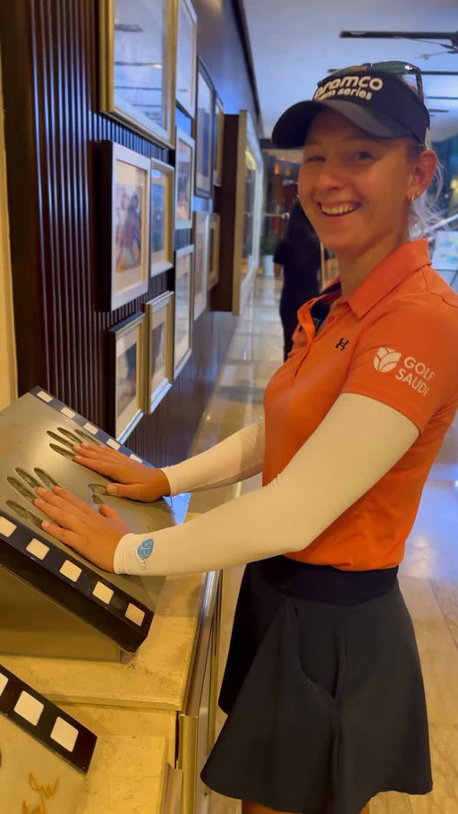 Last season Emily Pedersen talked us through the Avenue of Stars at Mission Hills ⭐️ 

#AramcoChinaChampionship