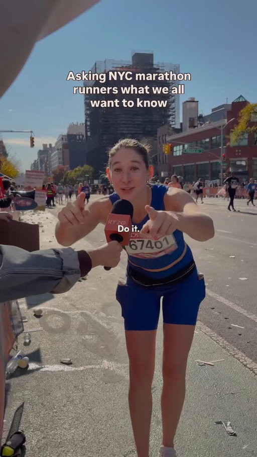 Looking for a sign to run a marathon? 👀 This may (or may not) be it 🤷‍♀️

We had a BLAST today handing out free lattes & cheering on runners at the NYC marathon 🏃‍♀️☕️ It’s always a vibe when the RYZE truck is in NYC 🗽

#RYZEOnTheRoad #NYCmarathon