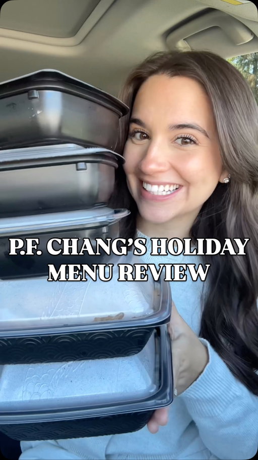 Reviewing @pfchangs BRAND new Holiday Menu 😍❤️❄️🍤 #foodreview #pfchangs #review #pfchangspartner #eating