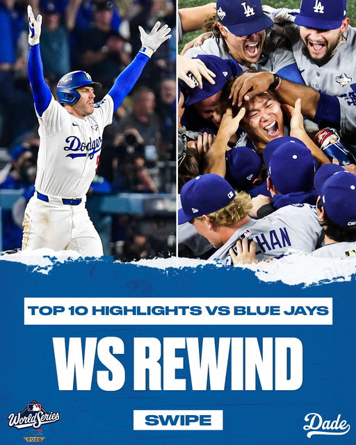 WHAT A WORLD SERIES 🍿

Do you guys agree with this top 10? Did we miss anything? 👀 

Correction: #5 Yoshi’s complete game was in game 2 🤝
