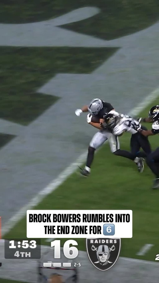 @brockbowers is BACK ‼️

JAXvsLV on FOX/FOX One
watch.nfl.com
