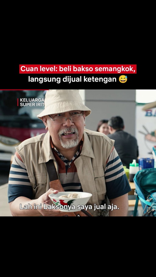 Oom @indrowarkop_asli lebih berjiwa pedagang dari kang baksonya 🧠