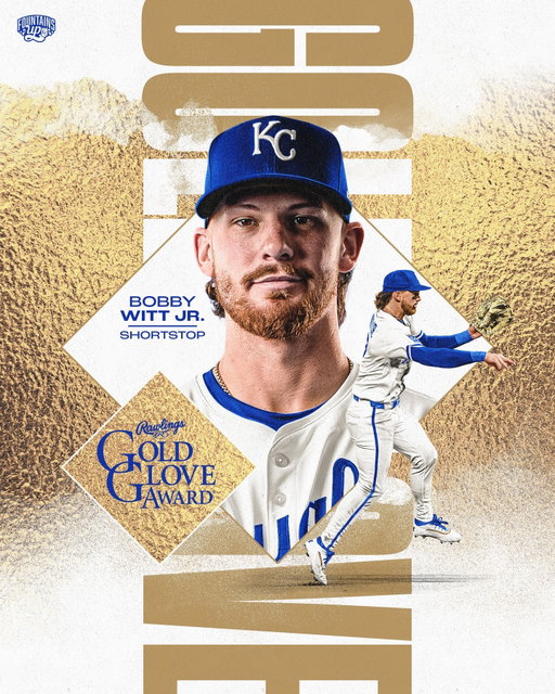 Run it back, Jr.!

Bobby Witt Jr. brings home his second consecutive Gold Glove Award!