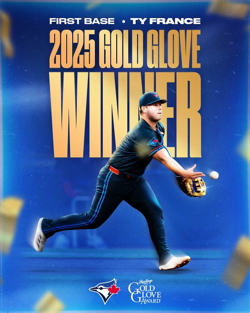 Ty France wins his first career Gold Glove Award 👏