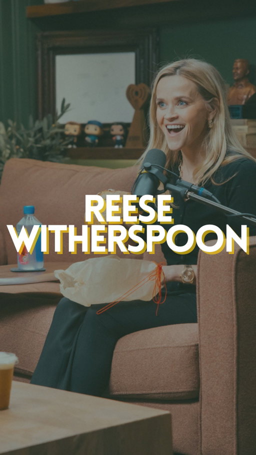 The talented and inspiring REESE WITHERSPOON joins us today!!!! She’s a boss. Watch on YouTube or listen wherever you get your podcasts 🍒